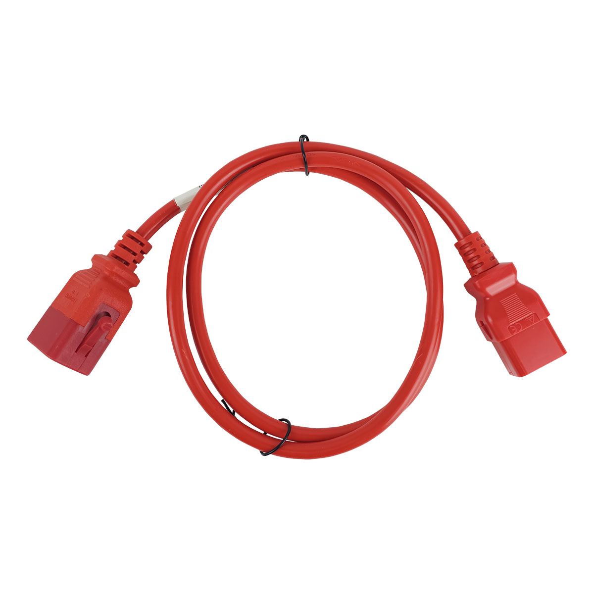 Блоки распределения питания Силовой шнур BNH, IEC 60320 C20, вилка IEC 320 C19, 1.2 м, 16А, с фиксатором обеих сторон, цвет: красный купить у официального дистрибьютора в Санкт-Петербурге и Москве с доставкой.