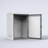 MultiCOM Однодверный алюминиевый компактный двухстенный всепогодный шкаф 1200x800x600мм, моноблочный арт. EKOM12086  купить у официального дистрибьютора в Санкт-Петербурге и Москве с дотавкой.