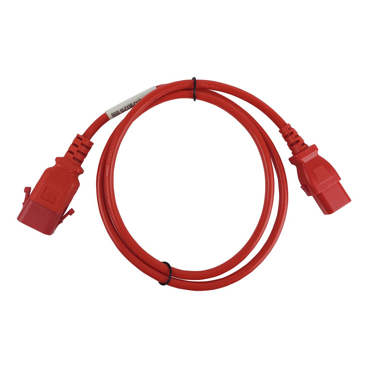 Блоки распределения питания Силовой шнур BNH, IEC 60320 С13, вилка IEC 60320 С14, 3 м, 10А, с фиксатором обеих сторон, цвет: красный купить у официального дистрибьютора в Санкт-Петербурге и Москве с доставкой.
