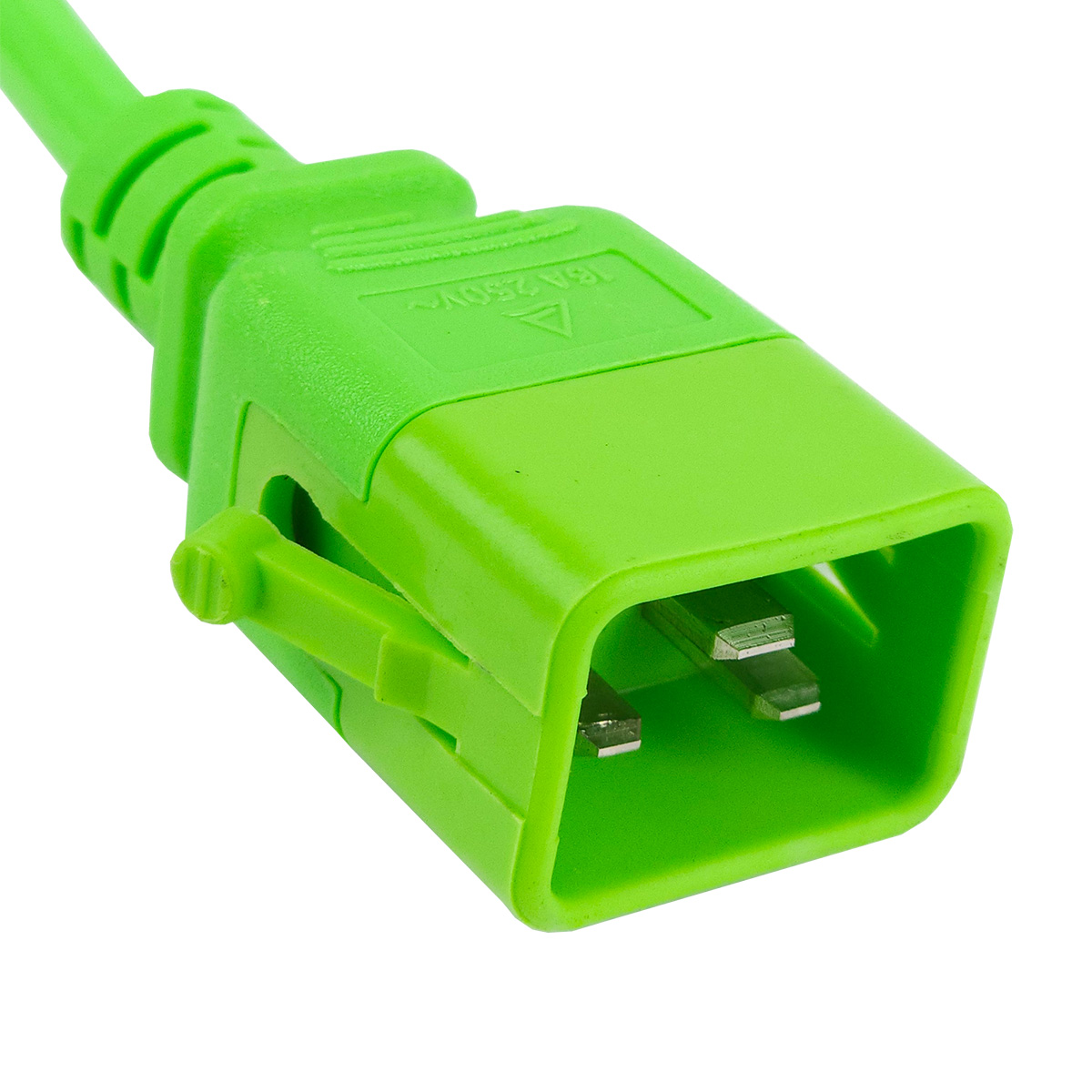 Блоки распределения питания Силовой шнур BNH, IEC 60320 С19, вилка IEC 60320 С20, 3 м, 16А, с фиксатором обеих сторон, цвет: зелёный купить у официального дистрибьютора в Санкт-Петербурге и Москве с доставкой.