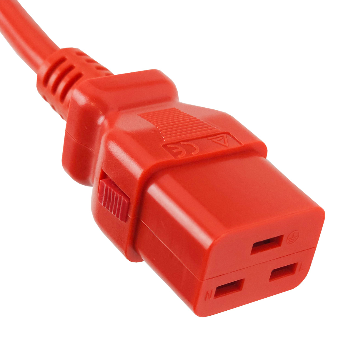 Блоки распределения питания Силовой шнур BNH, IEC 60320 С19, вилка IEC 60320 С20, 3 м, 16А, с фиксатором обеих сторон, цвет: красный купить у официального дистрибьютора в Санкт-Петербурге и Москве с доставкой.