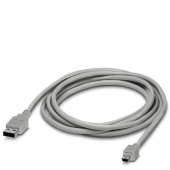 USB-кабель - CABLE-USB/MINI-USB-3,0M Phoenix Contact артикул 2986135 Феникс Контакт, фото на Овертайм