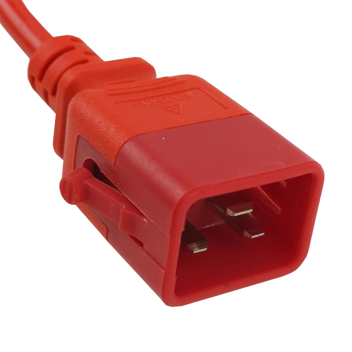 Блоки распределения питания Силовой шнур BNH, IEC 60320 С19, вилка IEC 60320 С20, 3 м, 16А, с фиксатором обеих сторон, цвет: красный купить у официального дистрибьютора в Санкт-Петербурге и Москве с доставкой.