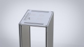 CRB Вентилируемая потолочная панель и щеточный кабельный ввод