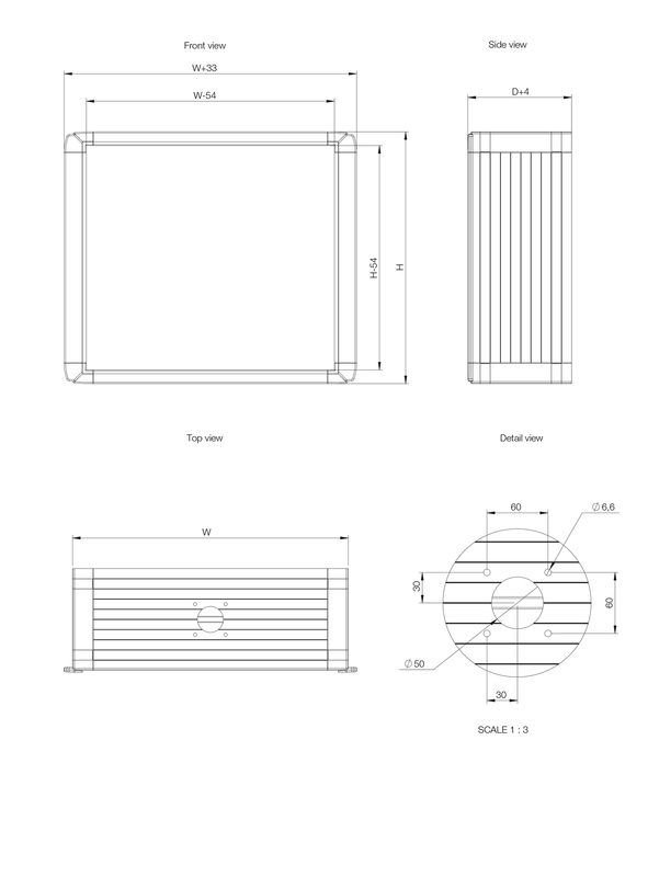 OI Aluminium box 415/470/200  арт. OICP414720  купить у официального дистрибьютора в Санкт-Петербурге и Москве с доставкой.