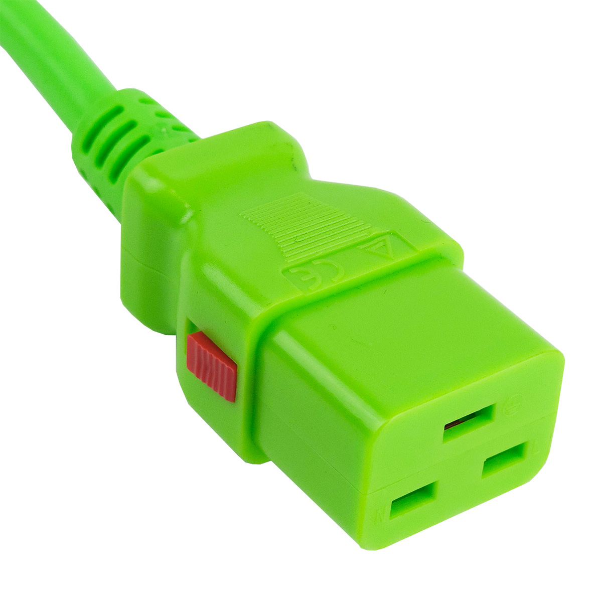 Блоки распределения питания Силовой шнур BNH, IEC 60320 С19, вилка IEC 60320 С20, 3 м, 16А, с фиксатором обеих сторон, цвет: зелёный купить у официального дистрибьютора в Санкт-Петербурге и Москве с доставкой.