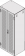 Металлическая двустворчатая дверь, перфорированная 2200H 600W RAL7021 Schroff арт. 21130693  купить у официального дилера в Санкт-Петербурге и Москве с доставкой.