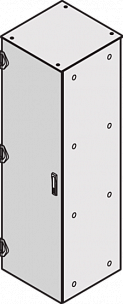 Металлическая дверь 1600H 600W IP55 RAL7035 Schroff арт. 22130875  купить у официального дилера в Санкт-Петербурге и Москве с доставкой.